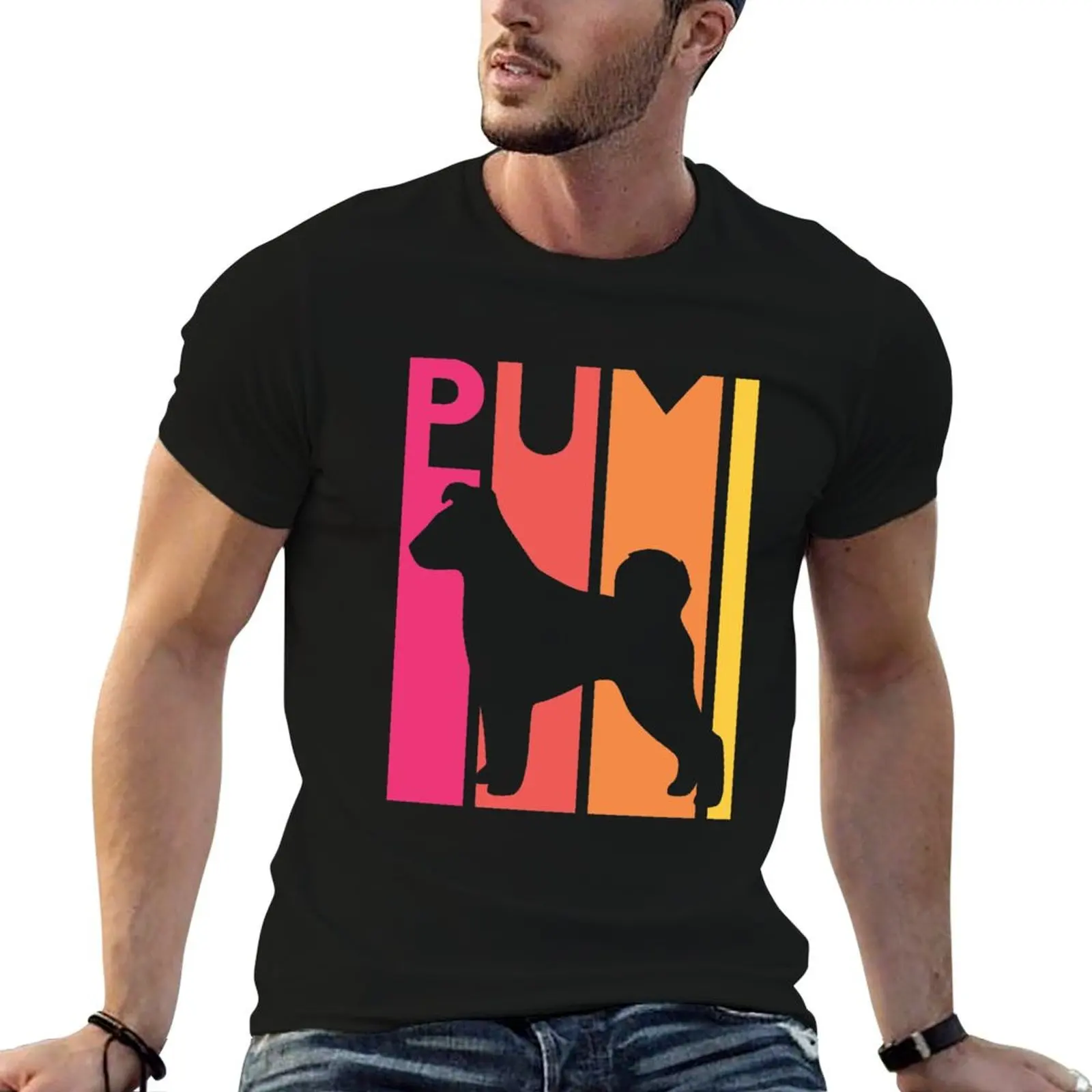 Pumi Shirt Vintage Dog Tshirt Pumi Gift for Dog Lover T-Shirt Basic Casual Short Sleeve Cotton Shirt
Pumi Shirt Vintage Dog Tshirt Pumi Gift for Dog Lover T-Shirt Basic Casual Short Sleeve Cotton Shirt