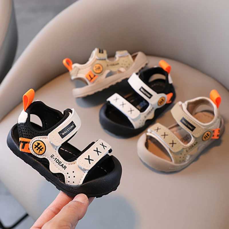 Children's Summer New Sandals Baby Toddler Shoes Girls Beach Shoes Soft Bottom Non-slip Boys Sports Sandals Leisure Kids Shoes
Children's Summer New Sandals Baby Toddler Shoes Girls Beach Shoes Soft Bottom Non-slip Boys Sports Sandals Leisure Kids Shoes