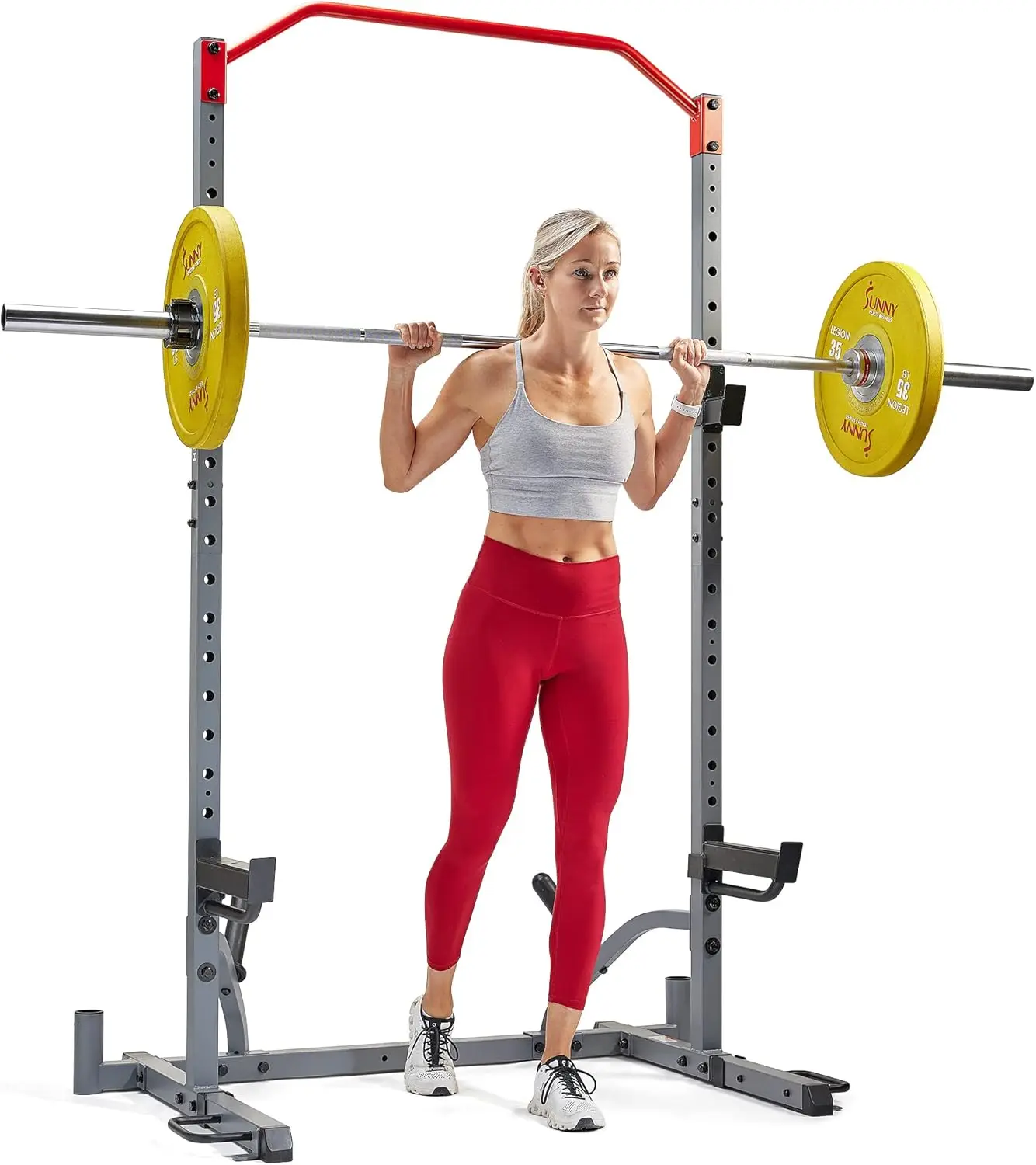 Sunny Health & Fitness PowerVersa Series All-In-One Strength Training Squat Rack And Bench Power Cage - SF-XF921041
Sunny Health & Fitness PowerVersa Series All-In-One Strength Training Squat Rack And Bench Power Cage - SF-XF921041