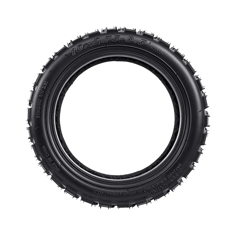 10x2.75-6.5 Tire for Electric Scooters with Resilient Rubber Material and Tread That Maintains Grip in Variable Weather
10x2.75-6.5 Tire for Electric Scooters with Resilient Rubber Material and Tread That Maintains Grip in Variable Weather