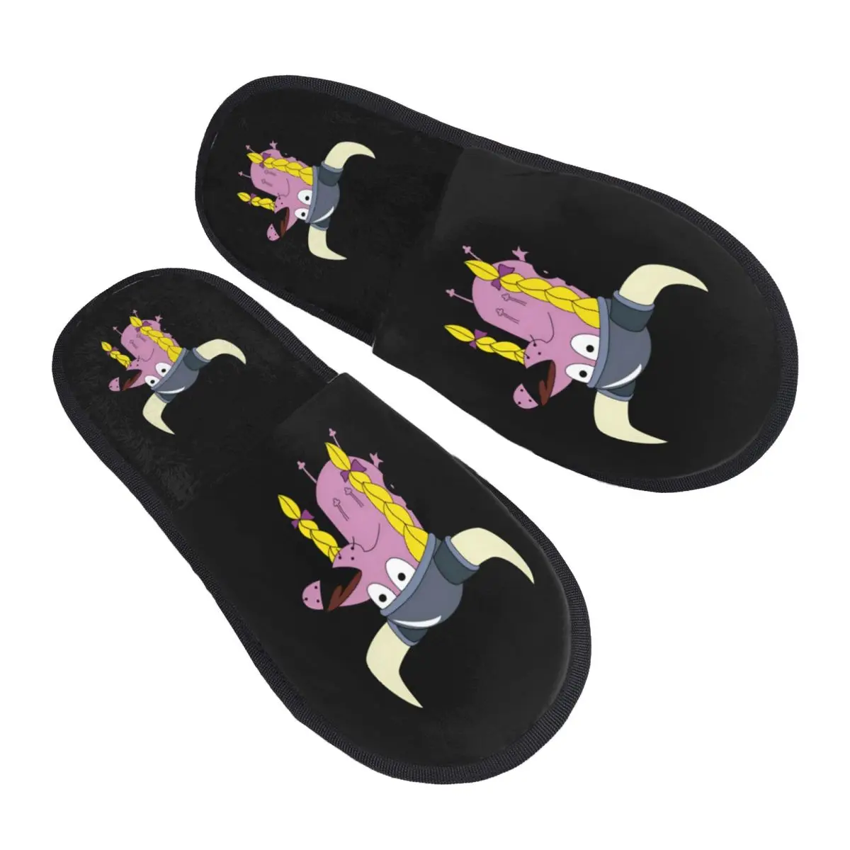 Тапочки для гостей C-Courage The Cowardly Dog для спальни, женские домашние тапочки с героями мультфильмов для собак
Тапочки для гостей C-Courage The Cowardly Dog для спальни, женские домашние тапочки с героями мультфильмов для собак