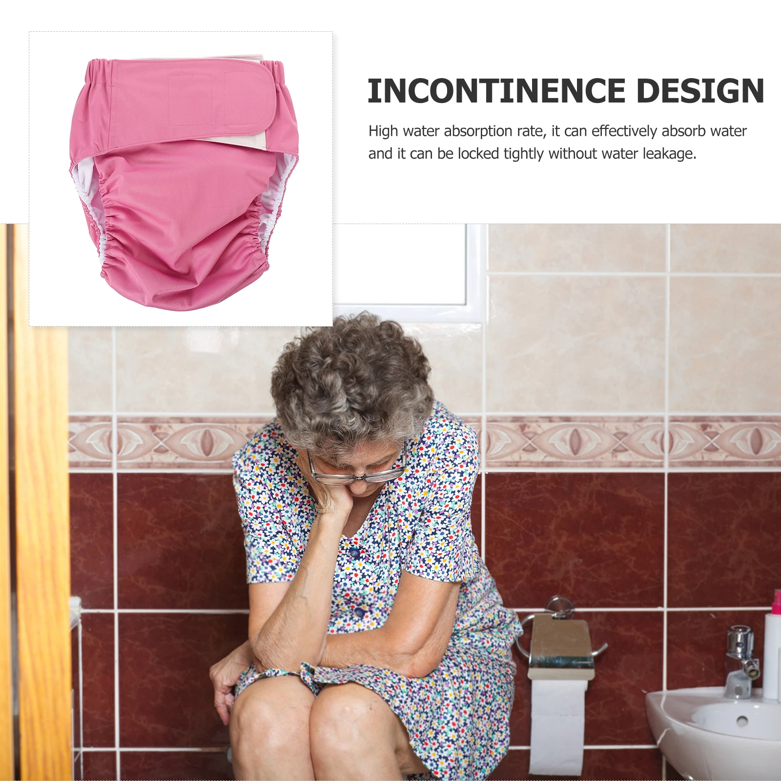 Adult Washable Cloth Diapers Incontinence Pad Anti-leakage Polyester Reusable Urinal Pants Adjustable Waist Elasticated Legs
Adult Washable Cloth Diapers Incontinence Pad Anti-leakage Polyester Reusable Urinal Pants Adjustable Waist Elasticated Legs