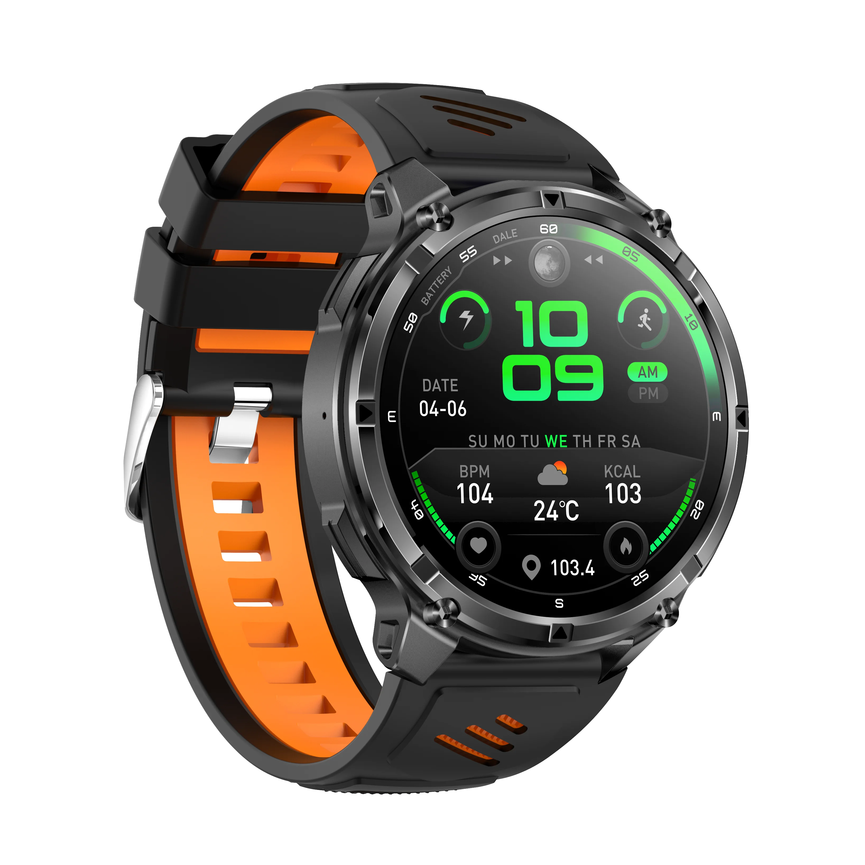 New T-REX3 PRO 1100mAh Battery SmartWatch IP68 Waterproof GPS trajectory Bluetooth Call 1.7"AMOLED HD Sports Flashlight For Men
New T-REX3 PRO 1100mAh Battery SmartWatch IP68 Waterproof GPS trajectory Bluetooth Call 1.7"AMOLED HD Sports Flashlight For Men