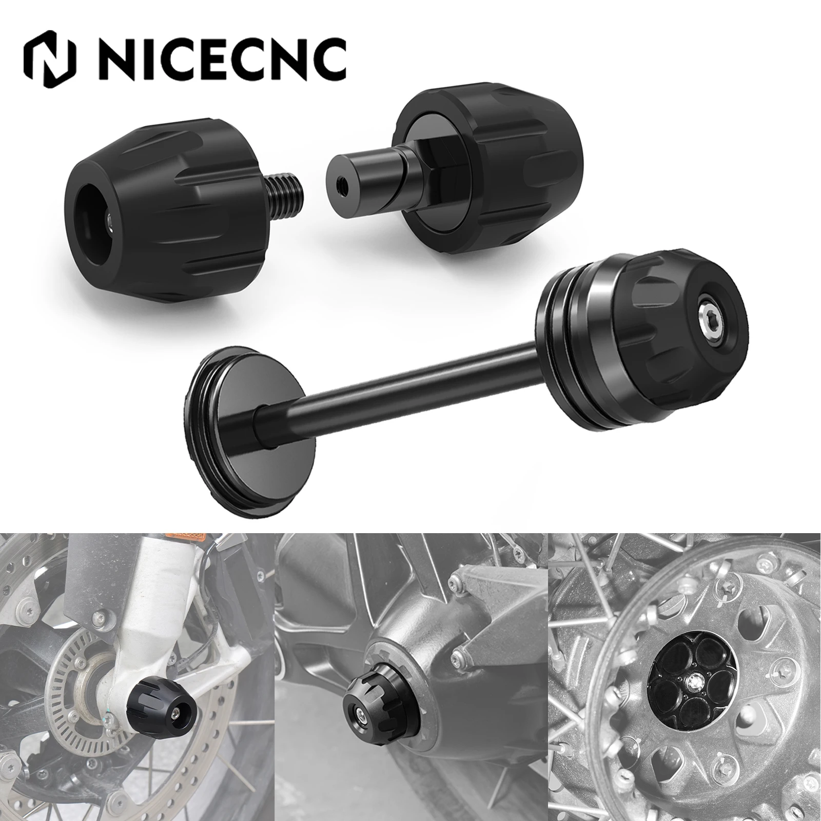 For BMW R1250GS GSA 2019-2024 Front Rear Wheel Fork Axle Crash Protector Slider R1250GS Adventure 2018-2024 R1250 GS 2018-2023
For BMW R1250GS GSA 2019-2024 Front Rear Wheel Fork Axle Crash Protector Slider R1250GS Adventure 2018-2024 R1250 GS 2018-2023
