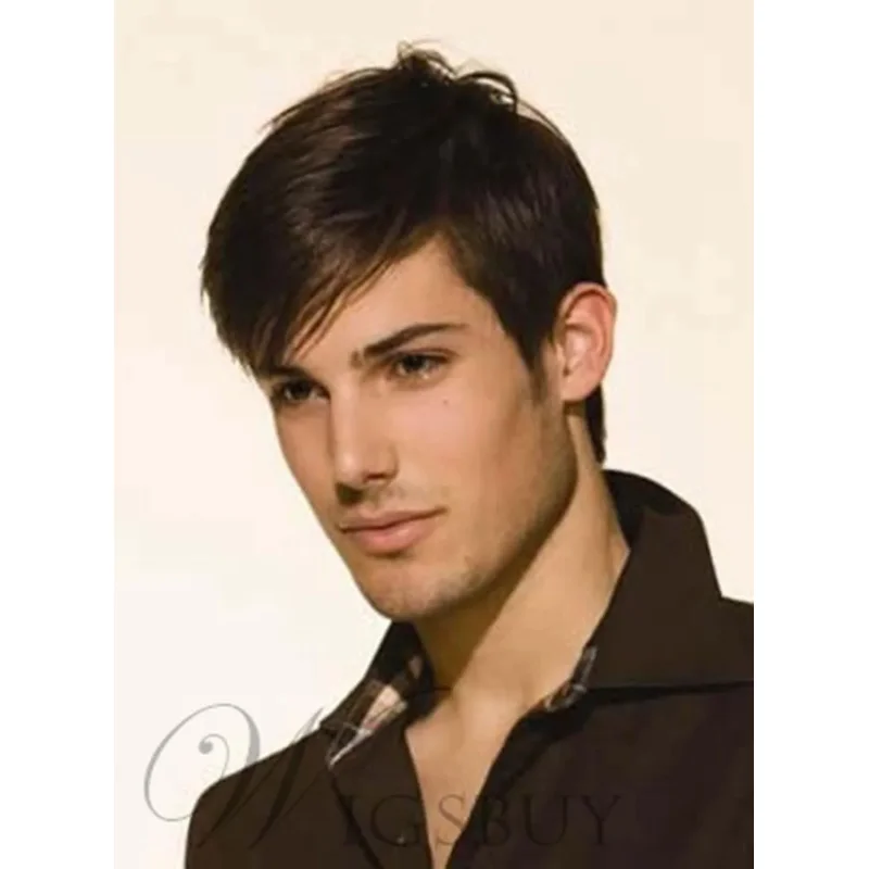 Handsome Men& # x27;s Hairstyle Short Straight Meidum Brown Monofilament Top Wig
Handsome Men& # x27;s Hairstyle Short Straight Meidum Brown Monofilament Top Wig