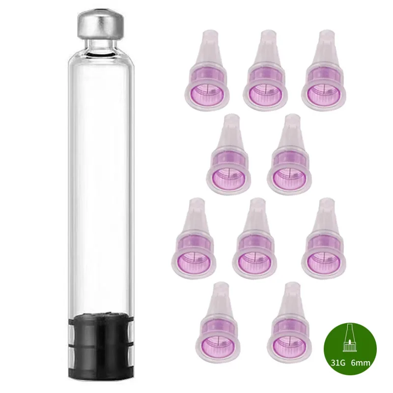 10 Cassette Bottles + 10 6mm Needles Portable Insulin Syringes Individually Packaged Sterile Supplies
10 Cassette Bottles + 10 6mm Needles Portable Insulin Syringes Individually Packaged Sterile Supplies