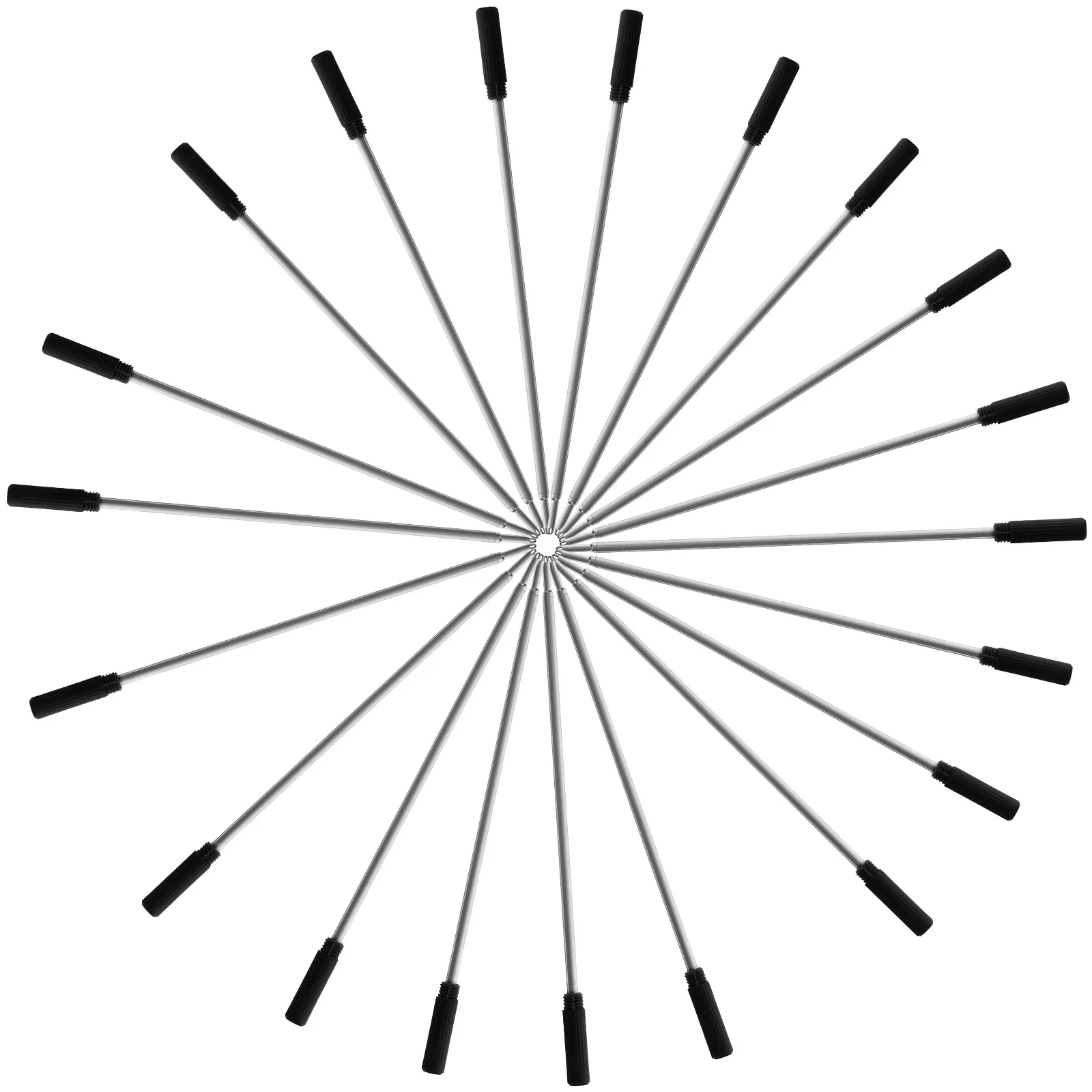 20Pcs Black Ballpoint Pen Refills Gel Pen Replacement Fine Tip Office Students Stationery Replaceable Ink Refills
20Pcs Black Ballpoint Pen Refills Gel Pen Replacement Fine Tip Office Students Stationery Replaceable Ink Refills