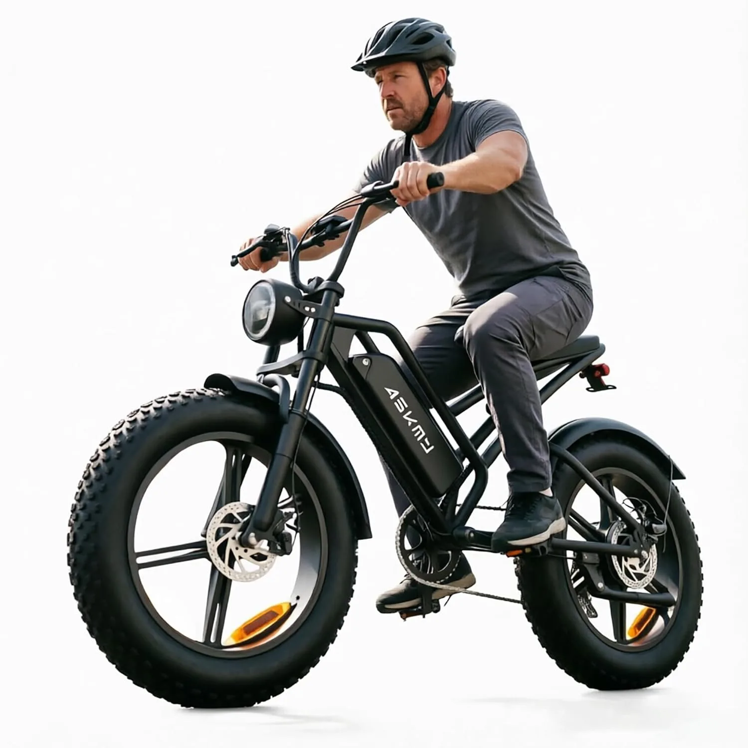 Electric Bike Fat Tire, 20" 4.0" 750W Continuous / 1000W Max, 28MPH, 48V 15ah Removable Battery, 50-60+ Miles, Custom
Electric Bike Fat Tire, 20" 4.0" 750W Continuous / 1000W Max, 28MPH, 48V 15ah Removable Battery, 50-60+ Miles, Custom