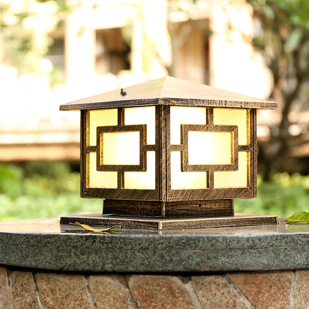 Outdoor Garden Pillar Lamp European Style Decor Courtyard Light Antique Waterproof Door Post Lamp Rainproof Fence Pillar Light
Outdoor Garden Pillar Lamp European Style Decor Courtyard Light Antique Waterproof Door Post Lamp Rainproof Fence Pillar Light