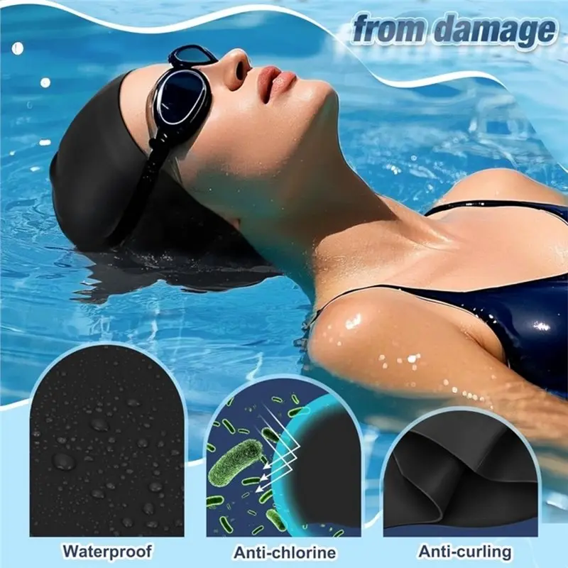 【TRAVEL ESSENTIAL】Elastic Silicone Adult Unisex Swim Cap Waterproof Swimming Hat Non-Slip Bathing Pool Cover
【TRAVEL ESSENTIAL】Elastic Silicone Adult Unisex Swim Cap Waterproof Swimming Hat Non-Slip Bathing Pool Cover
