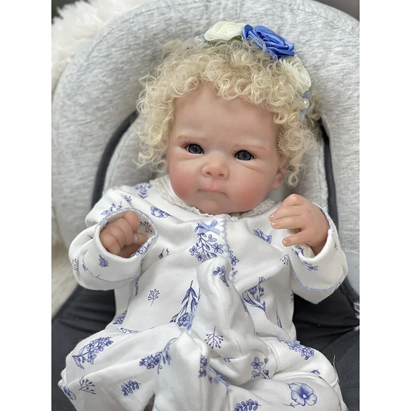 45cm Full Vinyl Body Bettie Lifelike Doll Cuddly Baby Multiple Layers Painting 3D Skin with Hand rooted Hair
45cm Full Vinyl Body Bettie Lifelike Doll Cuddly Baby Multiple Layers Painting 3D Skin with Hand rooted Hair