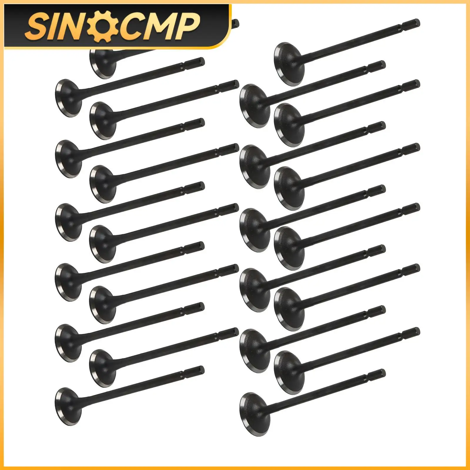 24pcs Intake & Exhaust Valve For Hyundai Kia G6EA 2.7 22211-3E000 22212-3E000 Automobile Professional Accessories
24pcs Intake & Exhaust Valve For Hyundai Kia G6EA 2.7 22211-3E000 22212-3E000 Automobile Professional Accessories