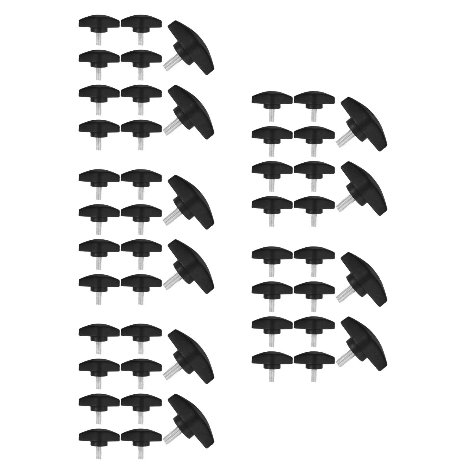 5pcs 5 Count Screws Machine Securing Microphone Stand Black Knob Thumb Handles Clamping Fasteners
5pcs 5 Count Screws Machine Securing Microphone Stand Black Knob Thumb Handles Clamping Fasteners