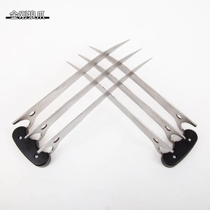 Реплика когтей Вулвина из фильма «Хэллоуин» (1:1), носимый реквизит, точная копия с тупыми краями, безопасный для косплея, коллекционный предмет
Реплика когтей Вулвина из фильма «Хэллоуин» (1:1), носимый реквизит, точная копия с тупыми краями, безопасный для косплея, коллекционный предмет