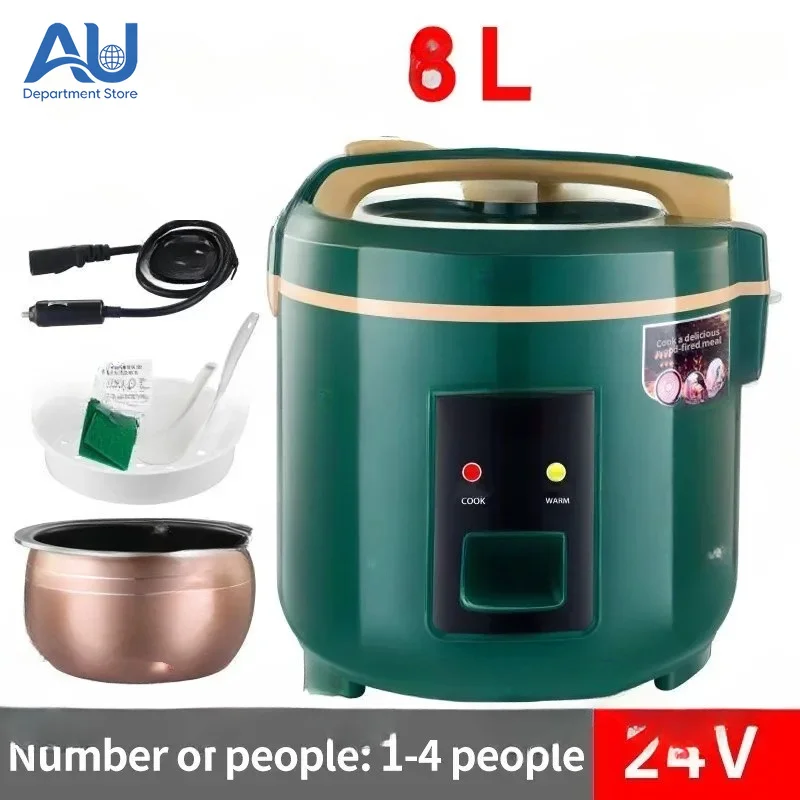 24V Truck Rice Cooker - 3L Large Capacity 200W Portable Electric Food Warmer for Lorry
24V Truck Rice Cooker - 3L Large Capacity 200W Portable Electric Food Warmer for Lorry