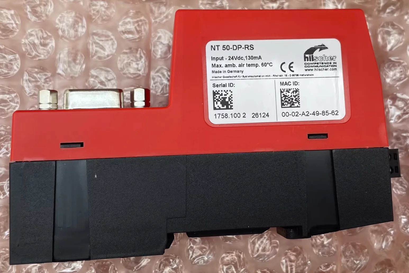 Brand New NT50-DP-RS Gateway Profibus DP Communication Module,Fast shipping
Brand New NT50-DP-RS Gateway Profibus DP Communication Module,Fast shipping
