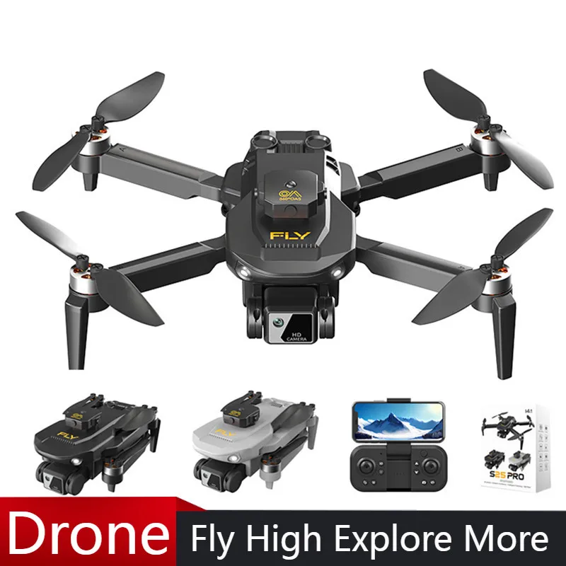 S25 4K Professional Dual Camera Obstacle Avoidance Mini Drone Optical Flow Positioning Brushless Remote Control Drone Quadco
S25 4K Professional Dual Camera Obstacle Avoidance Mini Drone Optical Flow Positioning Brushless Remote Control Drone Quadco