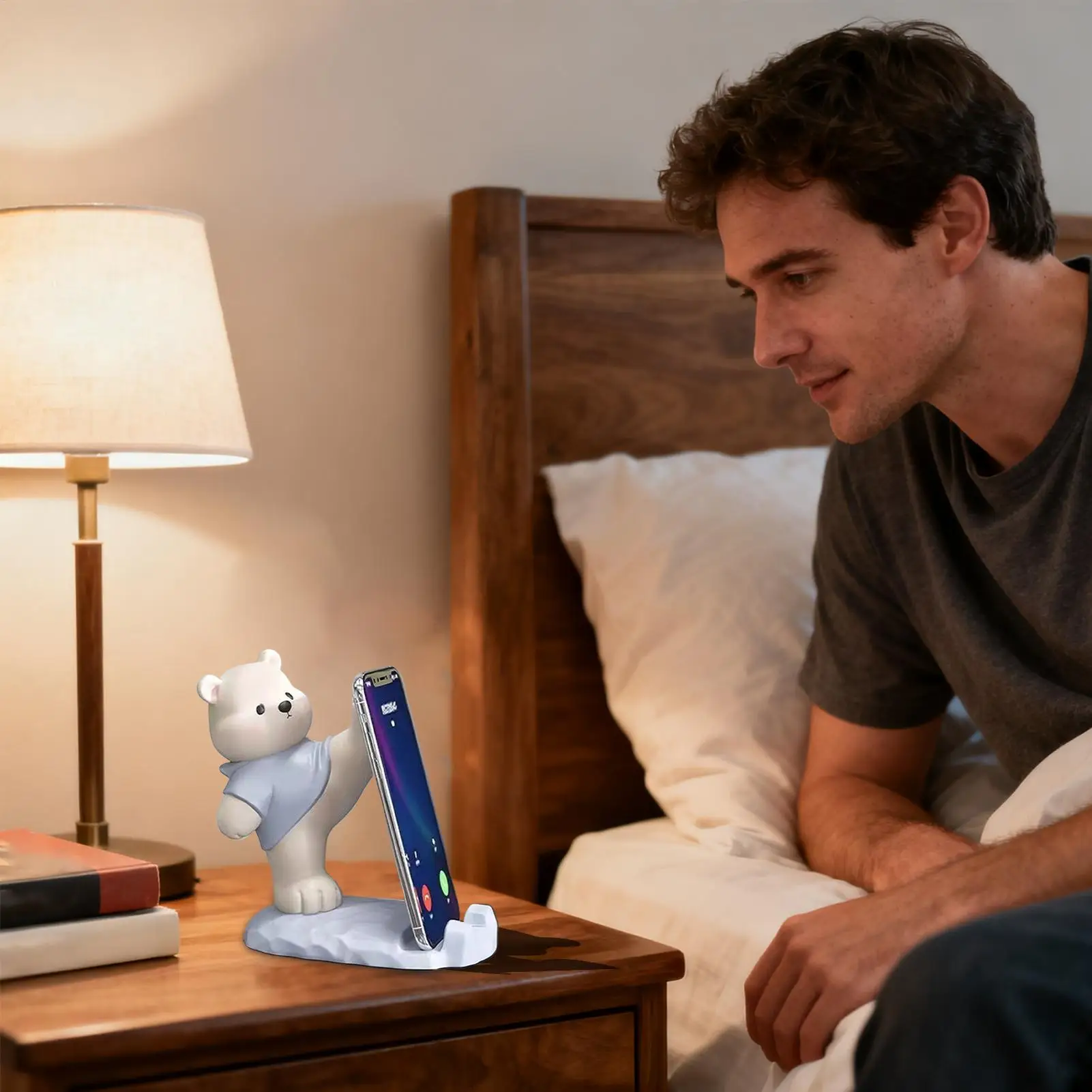 Подставка для телефона для стола, милый декор в виде медведя из смолы с подвижными шарнирами, настольный держатель для мобильного телефона для домашних офисов, видеоблогов, съемки видео
Подставка для телефона для стола, милый декор в виде медведя из смолы с подвижными шарнирами, настольный держатель для мобильного телефона для домашних офисов, видеоблогов, съемки видео