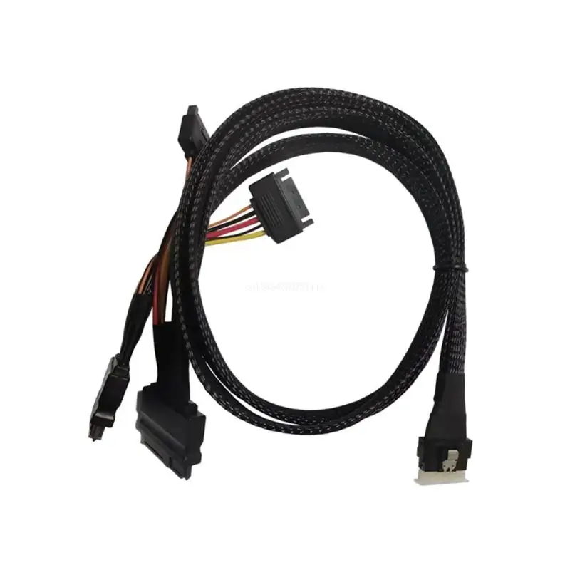 Профессиональный внешний кабель для сервера данных NVME от SFF8654(8i) до 2xSFF8639, внешний дропшиппинг
Профессиональный внешний кабель для сервера данных NVME от SFF8654(8i) до 2xSFF8639, внешний дропшиппинг