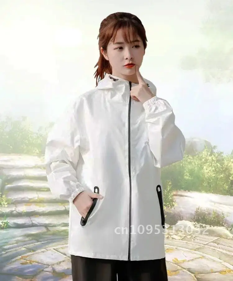 Women Thin Raincoat Motorcycle Summer Man Rain Coat Pant Suit Rain Waterproof Wear Travel Poncho Raincoats Hiking Cycling Hooded
Women Thin Raincoat Motorcycle Summer Man Rain Coat Pant Suit Rain Waterproof Wear Travel Poncho Raincoats Hiking Cycling Hooded