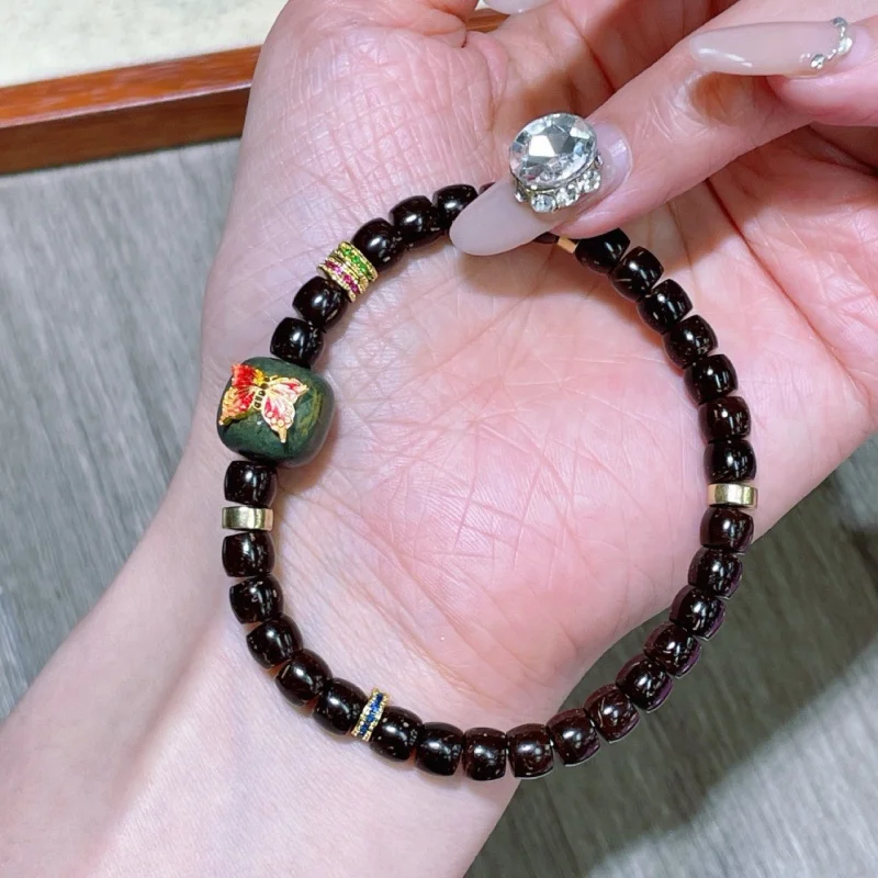 Coconut Stem Straight Cut Single Circle Bracelet Women Copper Green Sandalwood Fashion
Coconut Stem Straight Cut Single Circle Bracelet Women Copper Green Sandalwood Fashion