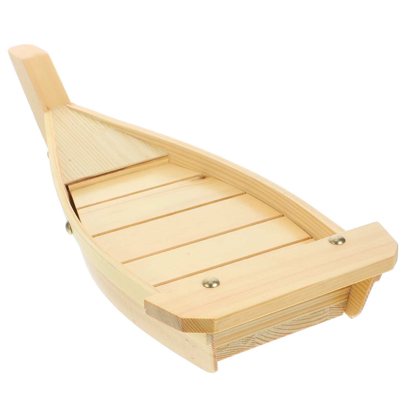 Wooden Sushi Plate Boat Shaped Dish Japanese Style Snack Tray Serving Dish for Home Restaurant (L Size)
Wooden Sushi Plate Boat Shaped Dish Japanese Style Snack Tray Serving Dish for Home Restaurant (L Size)