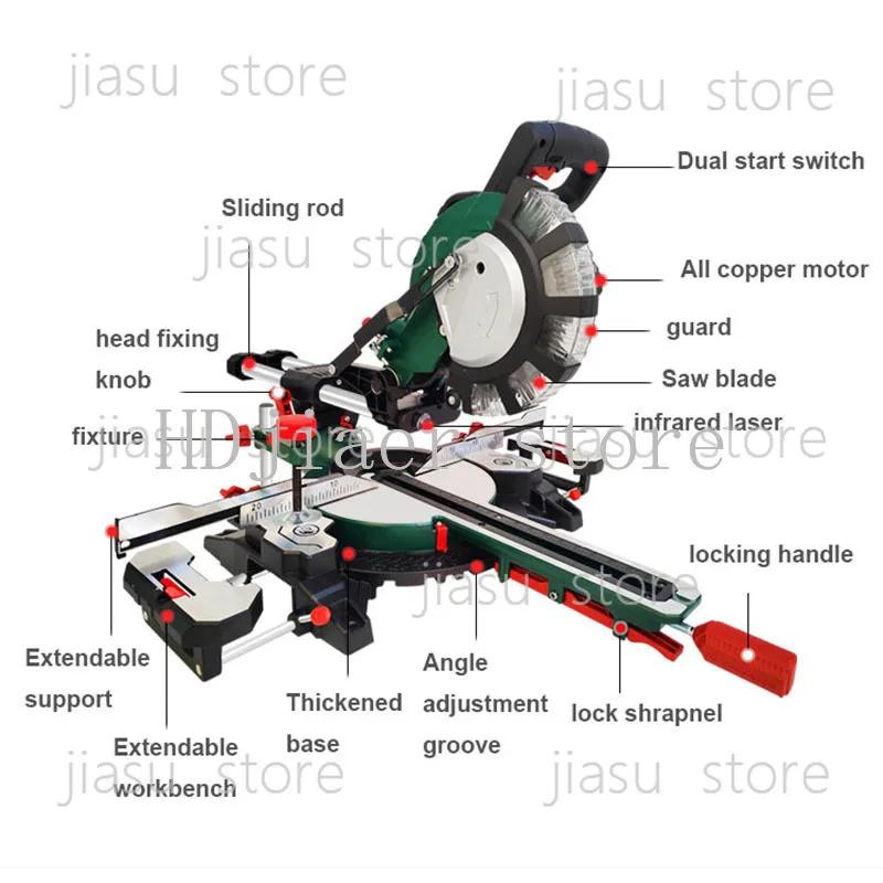 Multifunctional Cutting Machine Saw Aluminum Machine 45 Degree Angle Cutting Aluminum Alloy Profile Woodworking Miter Table Saw
Multifunctional Cutting Machine Saw Aluminum Machine 45 Degree Angle Cutting Aluminum Alloy Profile Woodworking Miter Table Saw