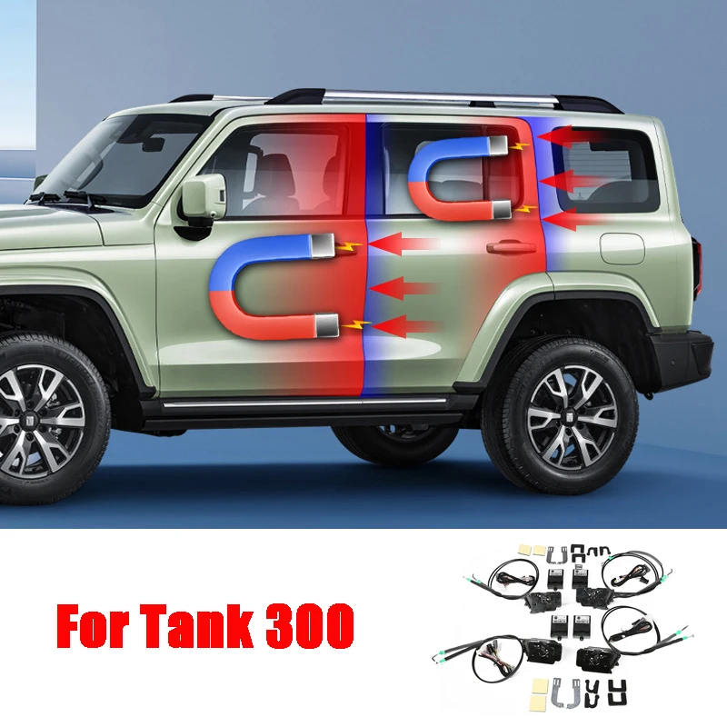 For Great Wall Tank 300 Car Electric Suction Door Four Door Tailgate Intelligent Electric Suction Lock Special Accessories
For Great Wall Tank 300 Car Electric Suction Door Four Door Tailgate Intelligent Electric Suction Lock Special Accessories