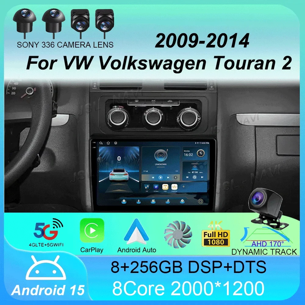 Car Radio Android 15 For VW Volkswagen Touran 2 1T 2010 2011 2012 2013 2014 2015 Wireless Auto Carplay Navigation GPS 4G+WIFI
Car Radio Android 15 For VW Volkswagen Touran 2 1T 2010 2011 2012 2013 2014 2015 Wireless Auto Carplay Navigation GPS 4G+WIFI