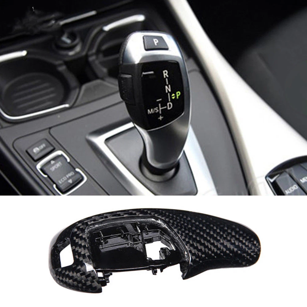 Carbon Fiber Car Gear Shift Knob Head Cover Trim Shifter Console Handle Shell Cap For BMW 1-7 Series F10 F11 F18 F07 X4 X5 X6
Carbon Fiber Car Gear Shift Knob Head Cover Trim Shifter Console Handle Shell Cap For BMW 1-7 Series F10 F11 F18 F07 X4 X5 X6