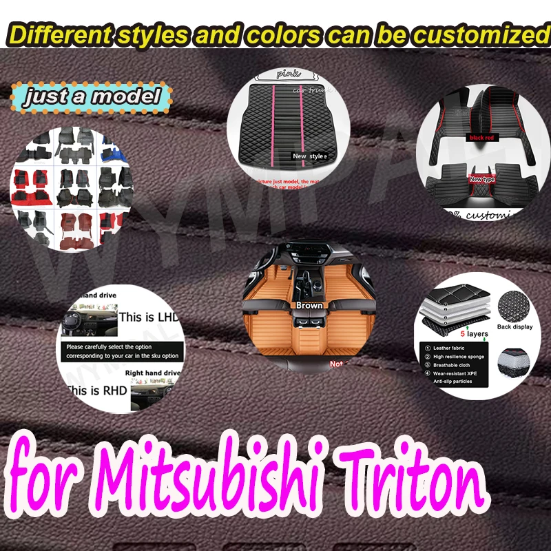 Роскошные автомобильные коврики для Mitsubishi Triton L200 Sportero Hunter Strakar KA 2005 ~ 2014 водонепроницаемый напольный коврик 
Роскошные автомобильные коврики для Mitsubishi Triton L200 Sportero Hunter Strakar KA 2005 ~ 2014 водонепроницаемый напольный коврик