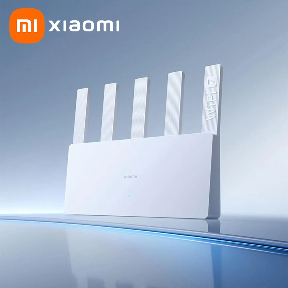 NEW XIAOMI Router BE5000 Wi-Fi 7 2.4/5GHz Dual-Frequency Mesh 2.5G High-Speed Network Port IPTV OFDMA Signal Amplifier Mi Home
NEW XIAOMI Router BE5000 Wi-Fi 7 2.4/5GHz Dual-Frequency Mesh 2.5G High-Speed Network Port IPTV OFDMA Signal Amplifier Mi Home