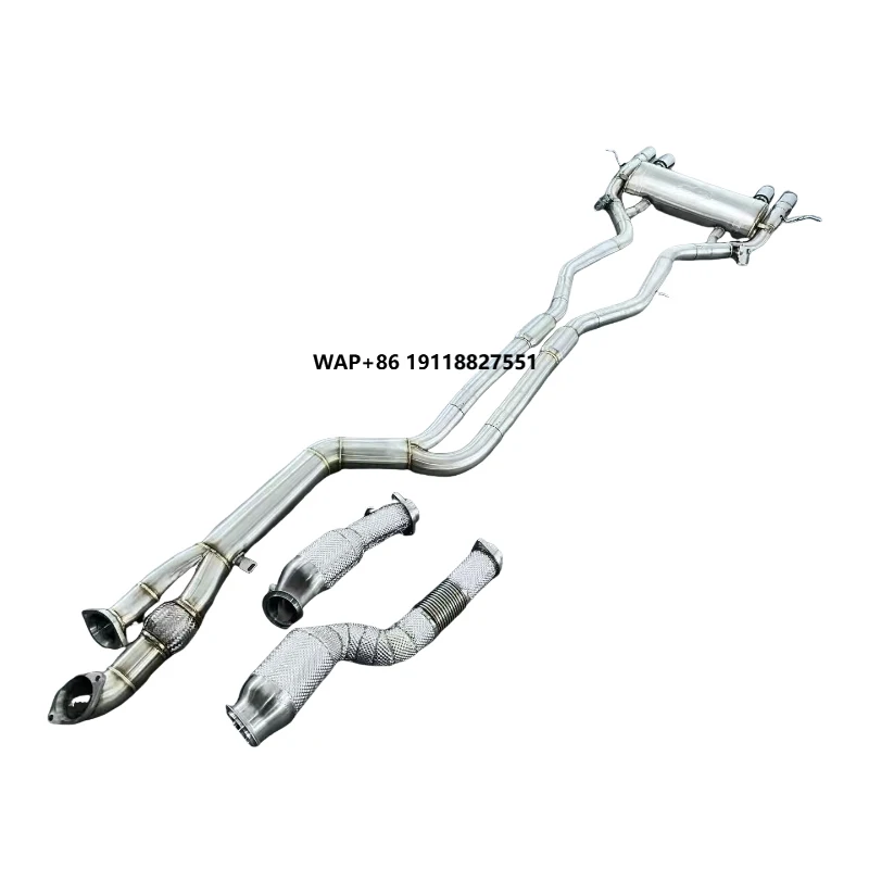 Valvetronic Exhaust Catback and Downpipe Performance Single Mid Pipe 304 Stainless Steel forPower G8x M2 G80 G82 M3 M4
Valvetronic Exhaust Catback and Downpipe Performance Single Mid Pipe 304 Stainless Steel forPower G8x M2 G80 G82 M3 M4