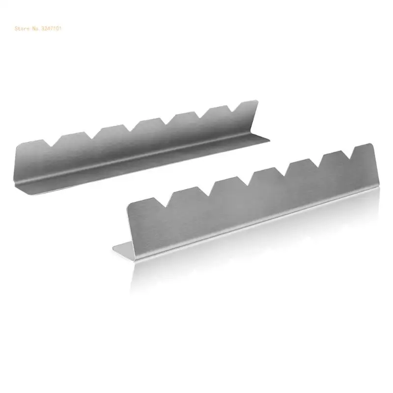 2 Pcs Sawtooth-Shaped Kebab Stands Skewer Holders Universal Suitable for Barbecue Oven Stand Stainless Steel Bracket Dropship
2 Pcs Sawtooth-Shaped Kebab Stands Skewer Holders Universal Suitable for Barbecue Oven Stand Stainless Steel Bracket Dropship
