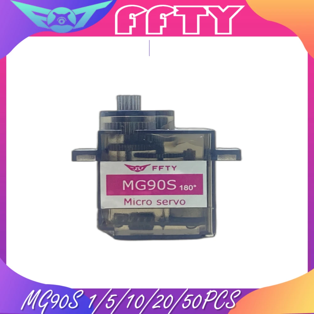 Сервопривод FFTY MG90S 9g 1/5/10/20/50 Uds. Полностью Металлическая прошивка с улучшенной прошивкой для вертолета, авионный coche MG90 9G Trex 450
Сервопривод FFTY MG90S 9g 1/5/10/20/50 Uds. Полностью Металлическая прошивка с улучшенной прошивкой для вертолета, авионный coche MG90 9G Trex 450