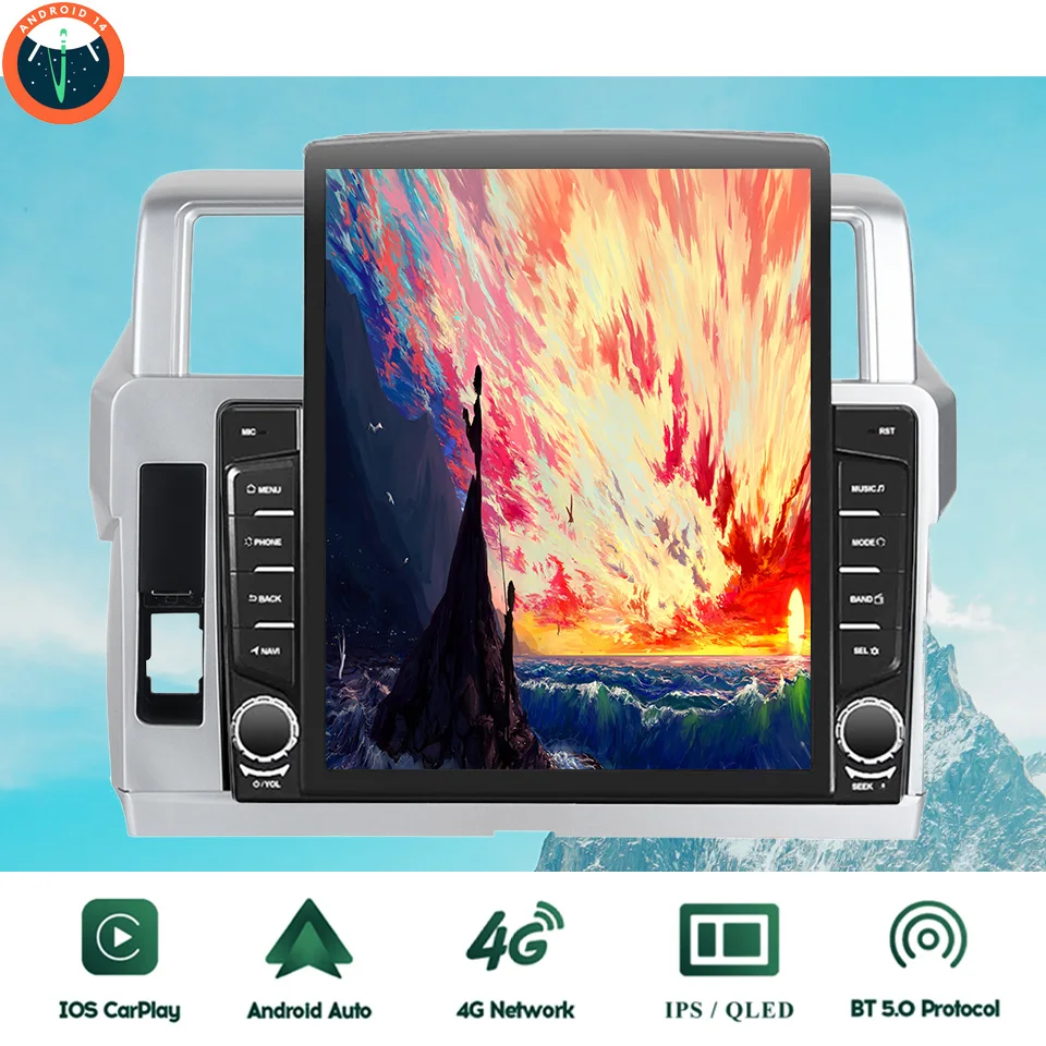 2DIN 8-ядерная автомагнитола Android 14 с 8 ГБ ОЗУ и 128 ГБ ПЗУ, GPS-навигация для Toyota Prado 150 2014-2017, автомагнитола с DVD, кассетным плеером, 4G LTE, Wi-Fi, RDS
2DIN 8-ядерная автомагнитола Android 14 с 8 ГБ ОЗУ и 128 ГБ ПЗУ, GPS-навигация для Toyota Prado 150 2014-2017, автомагнитола с DVD, кассетным плеером, 4G LTE, Wi-Fi, RDS