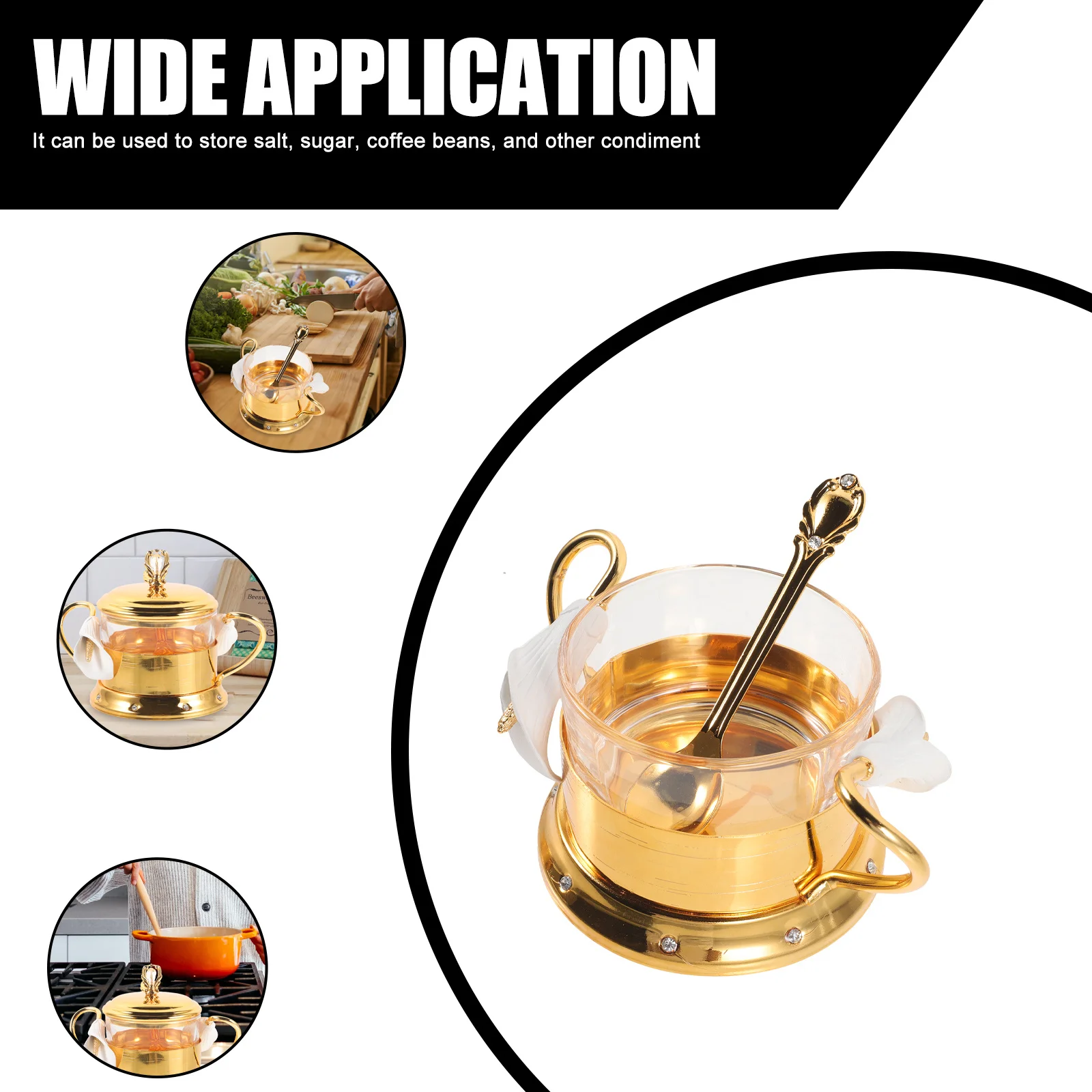 Vintage Candy Container Metal Spice Jar Sugar Holder Multifunctional Condiment Canister Decorative Storage Box for Home Gift 
Vintage Candy Container Metal Spice Jar Sugar Holder Multifunctional Condiment Canister Decorative Storage Box for Home Gift