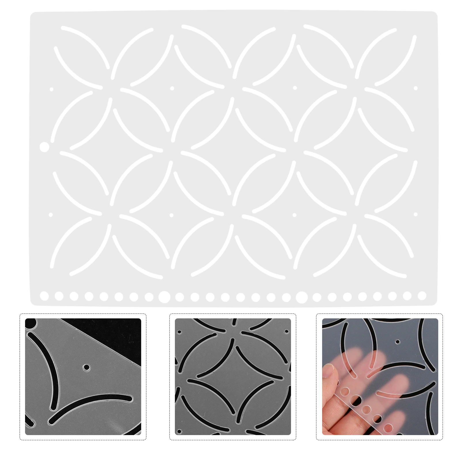 Diy Transparent Sewing Template Precision Cutting Ruler For Quilting Patchwork Painting Drafting Clothing Sample Craft Supplies
Diy Transparent Sewing Template Precision Cutting Ruler For Quilting Patchwork Painting Drafting Clothing Sample Craft Supplies