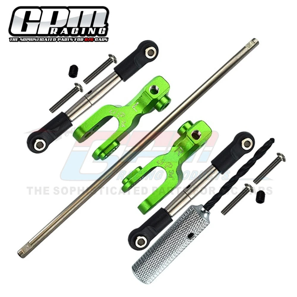 Металлическая передняя тяга стабилизатора поперечной устойчивости GPM 8596 + 8598 для Traxxas 1/7 UDR Unlimited Desert Racer Race Truck 85076-4 85086-4 
Металлическая передняя тяга стабилизатора поперечной устойчивости GPM 8596 + 8598 для Traxxas 1/7 UDR Unlimited Desert Racer Race Truck 85076-4 85086-4