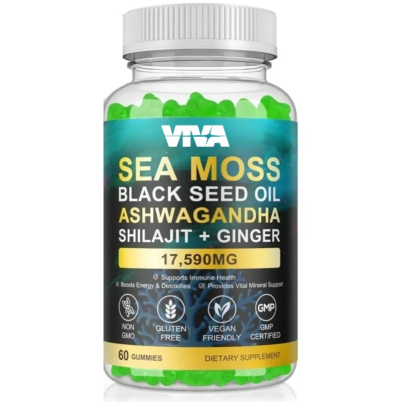 seaweed jelly black seed oil, swordfish, ginger, burdock root, honey, cinnamon - immune, skin, intestinal, energy health support
seaweed jelly black seed oil, swordfish, ginger, burdock root, honey, cinnamon - immune, skin, intestinal, energy health support