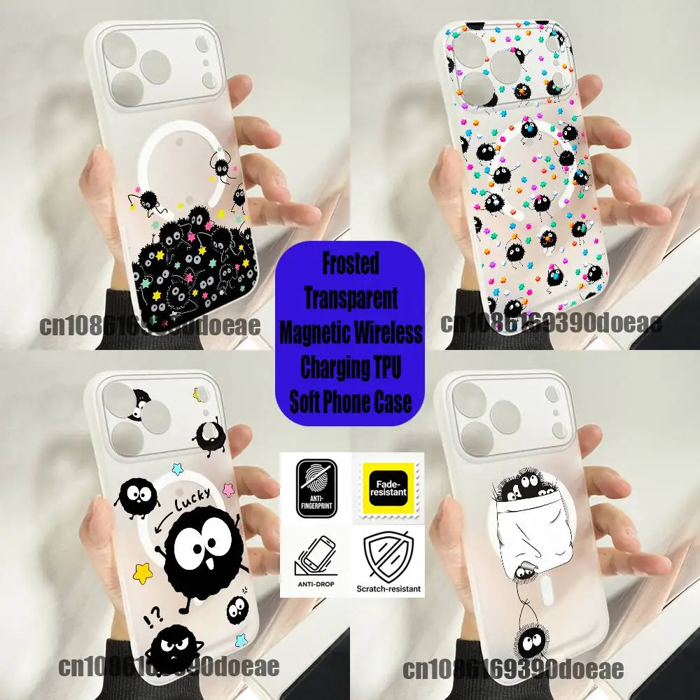 For Cartoon S-Soot Cute S-Sprites COOL Phone Case iPhone 12,16,11,14,13,17,15,Plus,Pro,Max,Air, Wireless Charge Magnetic Clear
For Cartoon S-Soot Cute S-Sprites COOL Phone Case iPhone 12,16,11,14,13,17,15,Plus,Pro,Max,Air, Wireless Charge Magnetic Clear