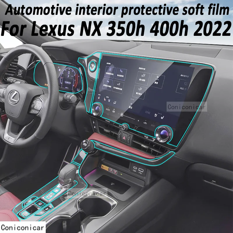 For LEXUS NX 350h 400h 2022 Gearbox Panel Navigation Automotive Interior Screen Protective Film TPU Anti-Scratch Sticker Protect
For LEXUS NX 350h 400h 2022 Gearbox Panel Navigation Automotive Interior Screen Protective Film TPU Anti-Scratch Sticker Protect