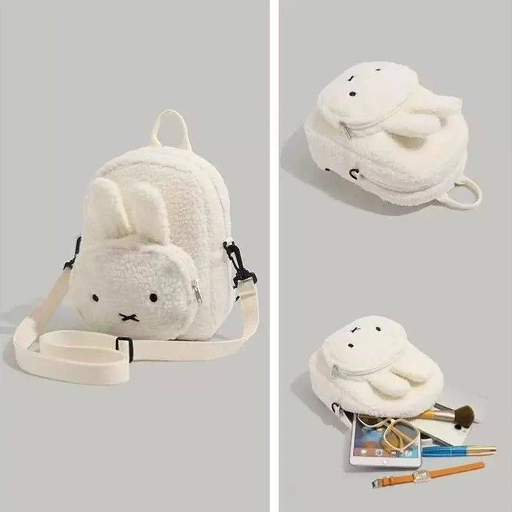 Милый портативный рюкзак Miffy, модный рюкзак с мультяшной куклой, большой вместительный студенческий рюкзак, рюкзак для отдыха, канцелярские принадлежности, подарок
Милый портативный рюкзак Miffy, модный рюкзак с мультяшной куклой, большой вместительный студенческий рюкзак, рюкзак для отдыха, канцелярские принадлежности, подарок