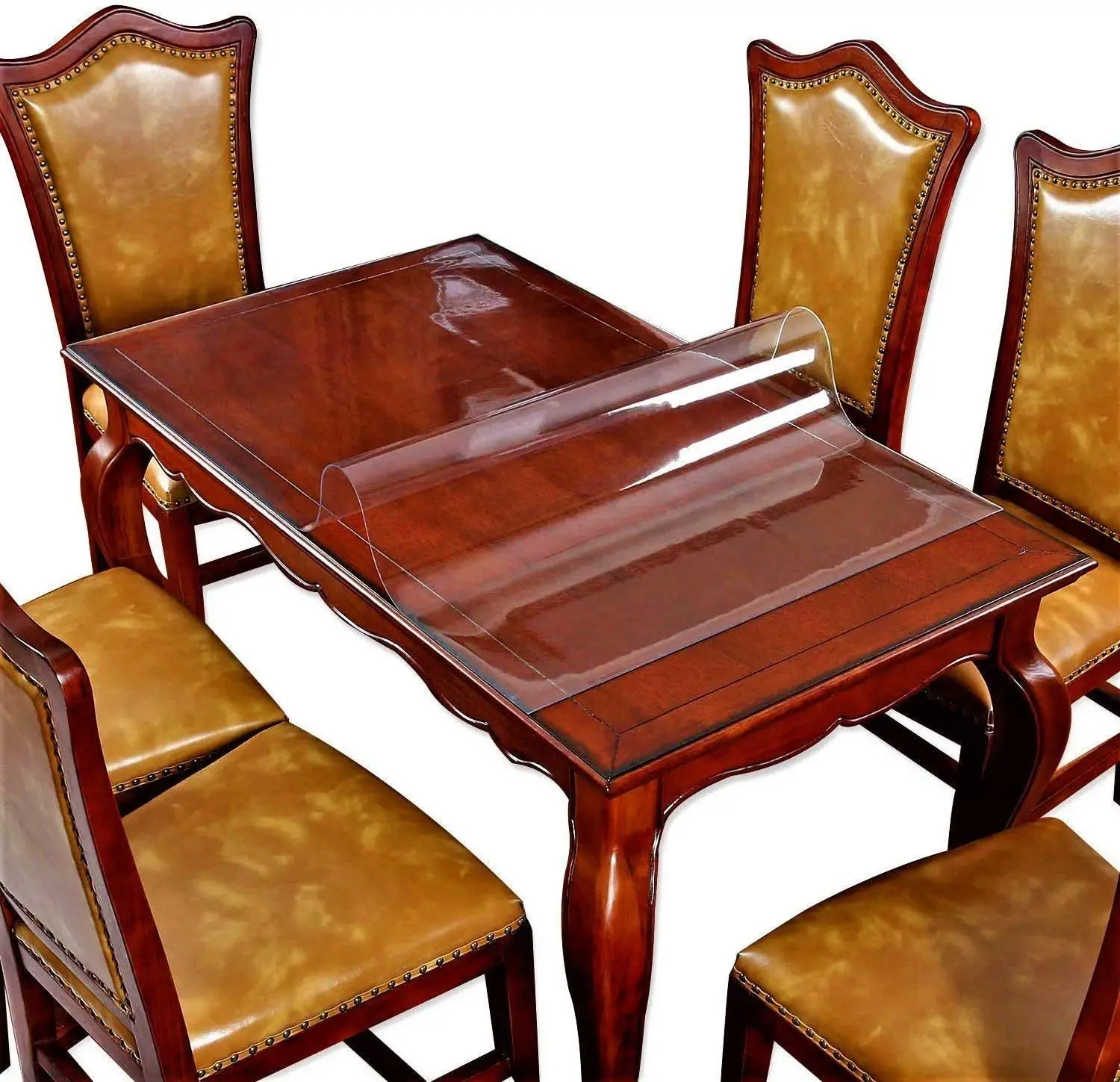 44 X 60 H Crystal Clear Table Protector Plastic Tablecloth Vinyl Pvc Office Desk Chair Cushions Pads Rec Dining Top Wood
44 X 60 H Crystal Clear Table Protector Plastic Tablecloth Vinyl Pvc Office Desk Chair Cushions Pads Rec Dining Top Wood