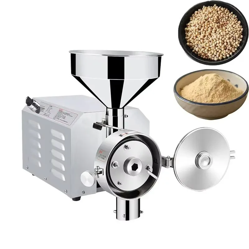 Dry Food Stainless Steel Grain Granulator Powder Wheat Cocoa Bean Flavor Grain Grinder Grinder
Dry Food Stainless Steel Grain Granulator Powder Wheat Cocoa Bean Flavor Grain Grinder Grinder