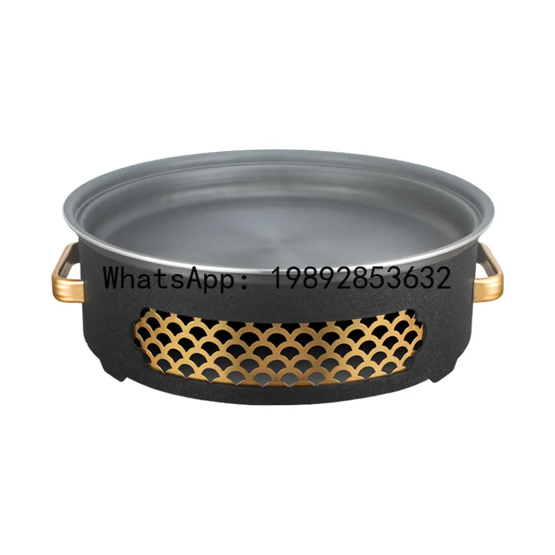 Commercial Dry Boiler Round Non-stick Baking Pan Restaurant Roast Fish Alcohol Stove
Commercial Dry Boiler Round Non-stick Baking Pan Restaurant Roast Fish Alcohol Stove