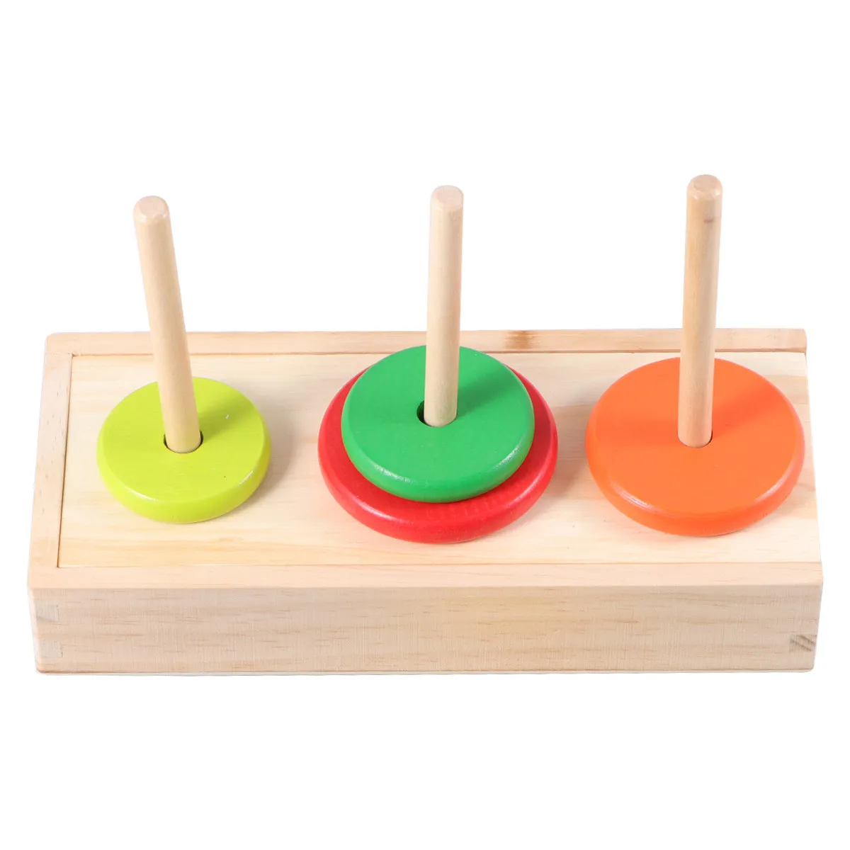 1Set Colorful Wooden Ring Stacking Tower Large Size for Kids Educational Logic Creativity Hand Coordination Hanota Tower
1Set Colorful Wooden Ring Stacking Tower Large Size for Kids Educational Logic Creativity Hand Coordination Hanota Tower
