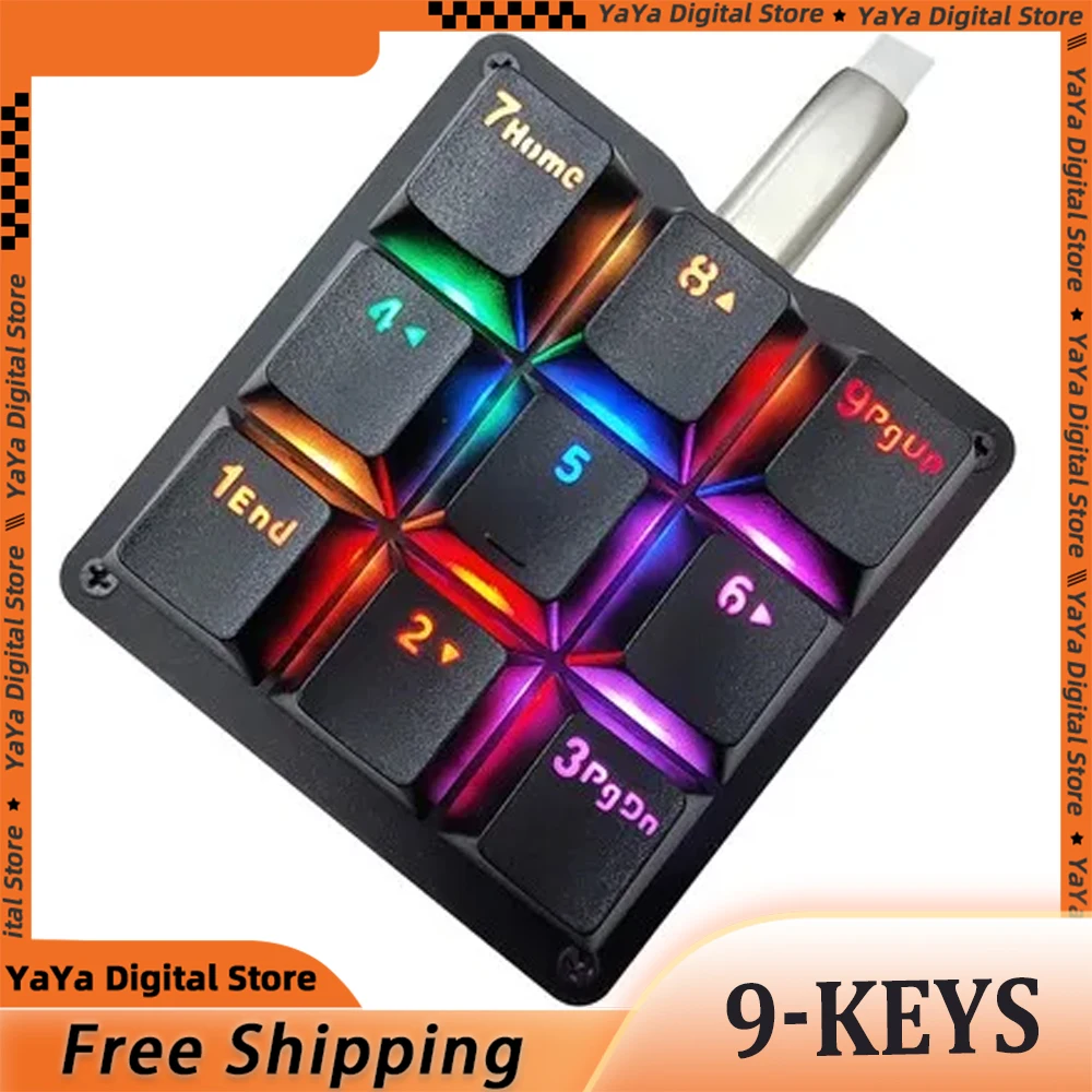 9-клавишная механическая клавиатура Neste аудио-макропрограммирование на заказ, мультимедийная портативная клавиатура без подключения и рабочего привода, подарок
9-клавишная механическая клавиатура Neste аудио-макропрограммирование на заказ, мультимедийная портативная клавиатура без подключения и рабочего привода, подарок