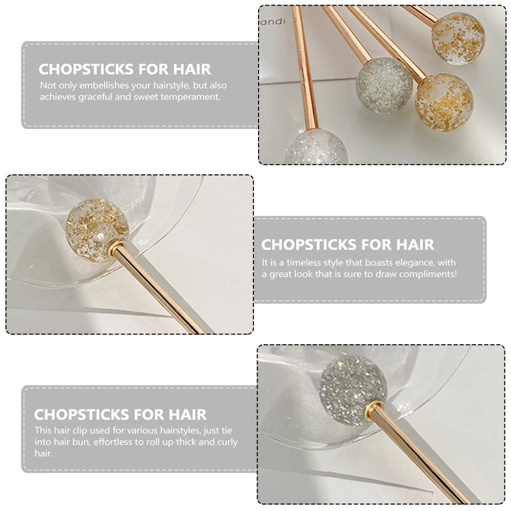 2Pcs Glass Bun Sticks for Women Elegant Hairstyle Wedding Jewelry Resin Metal Adjustable Hair Clips 2 Colors Design Hair
2Pcs Glass Bun Sticks for Women Elegant Hairstyle Wedding Jewelry Resin Metal Adjustable Hair Clips 2 Colors Design Hair