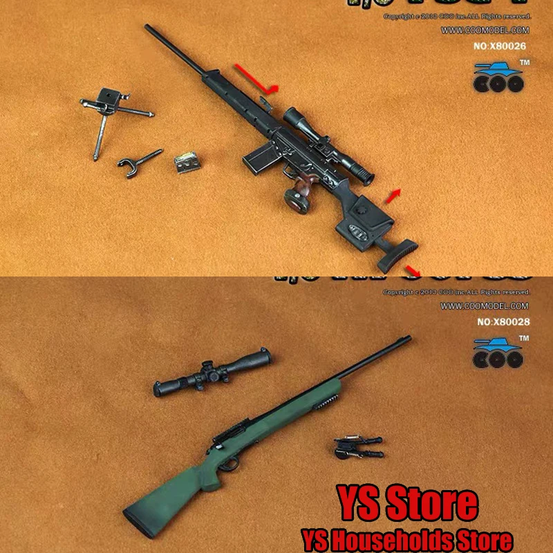 COOMODEL 1/6 PSG-1 M700PSS Green X80026-28 Static Mini Weapon Model Sniper Gun Toys Accessory For 12" Action Figure Ornament
COOMODEL 1/6 PSG-1 M700PSS Green X80026-28 Static Mini Weapon Model Sniper Gun Toys Accessory For 12" Action Figure Ornament